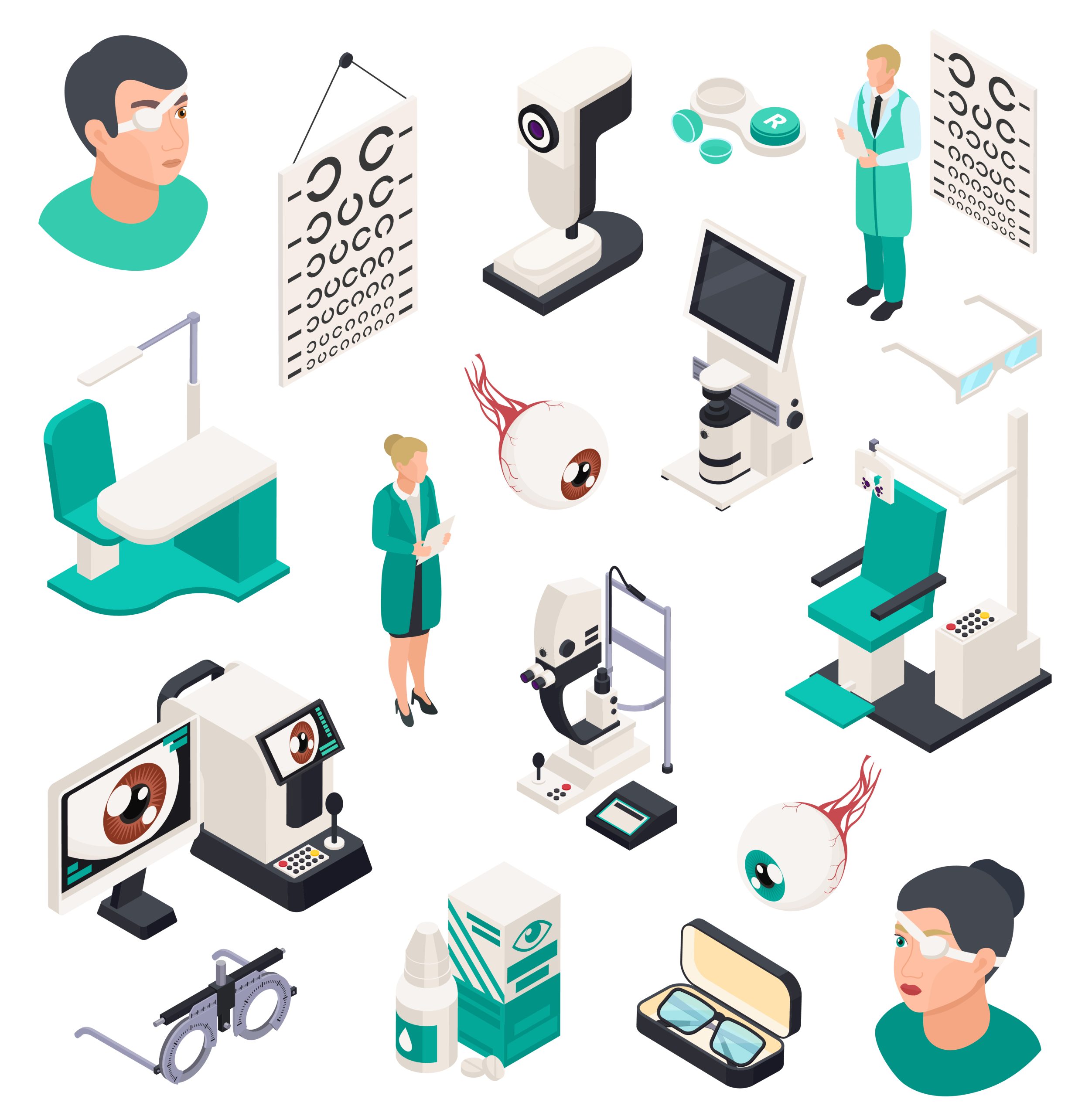 1905 i039 015 F m004 c7 ophthalmology isometric composition scaled